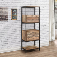 Urban 3 Drawer Rustic Shelving Unit