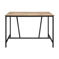 Urban Rustic Dining Table & Bench Set