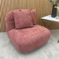 Miami Accent Boucle Swivel Chair