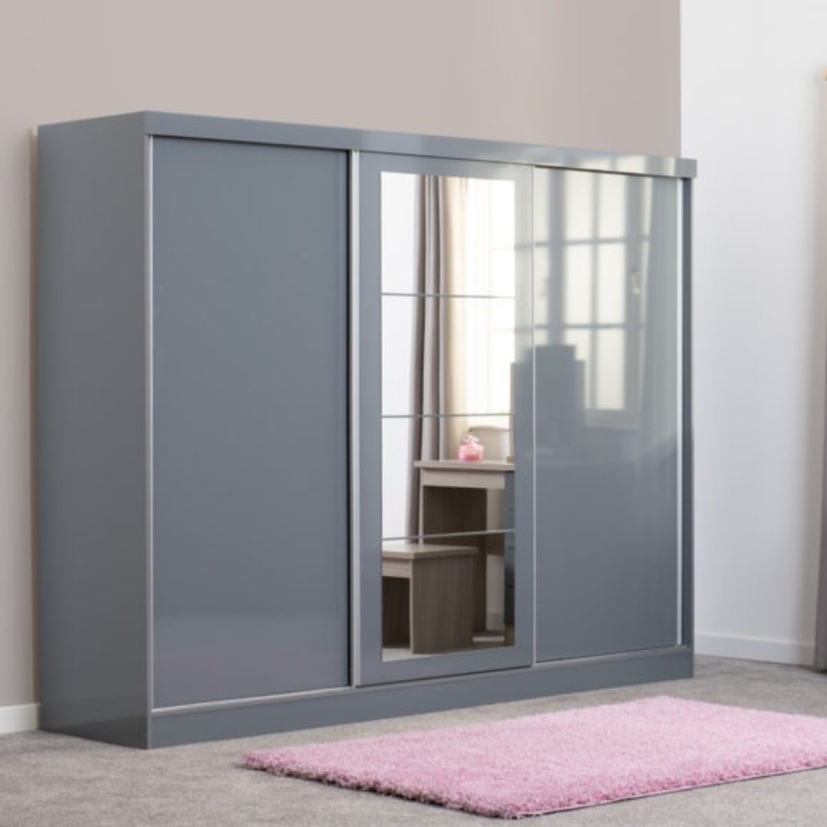 Nevada 3 Door Sliding Wardrobe