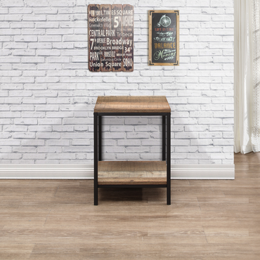 Urban Rustic Lamp Table