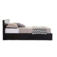 Berlin 4ft Small Double Ottoman Bed - Faux Leather