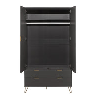 Arlo 2 Door 2 Drawer Wardrobe