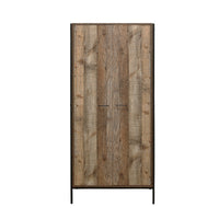 Urban Rustic 2 Door Wardrobe