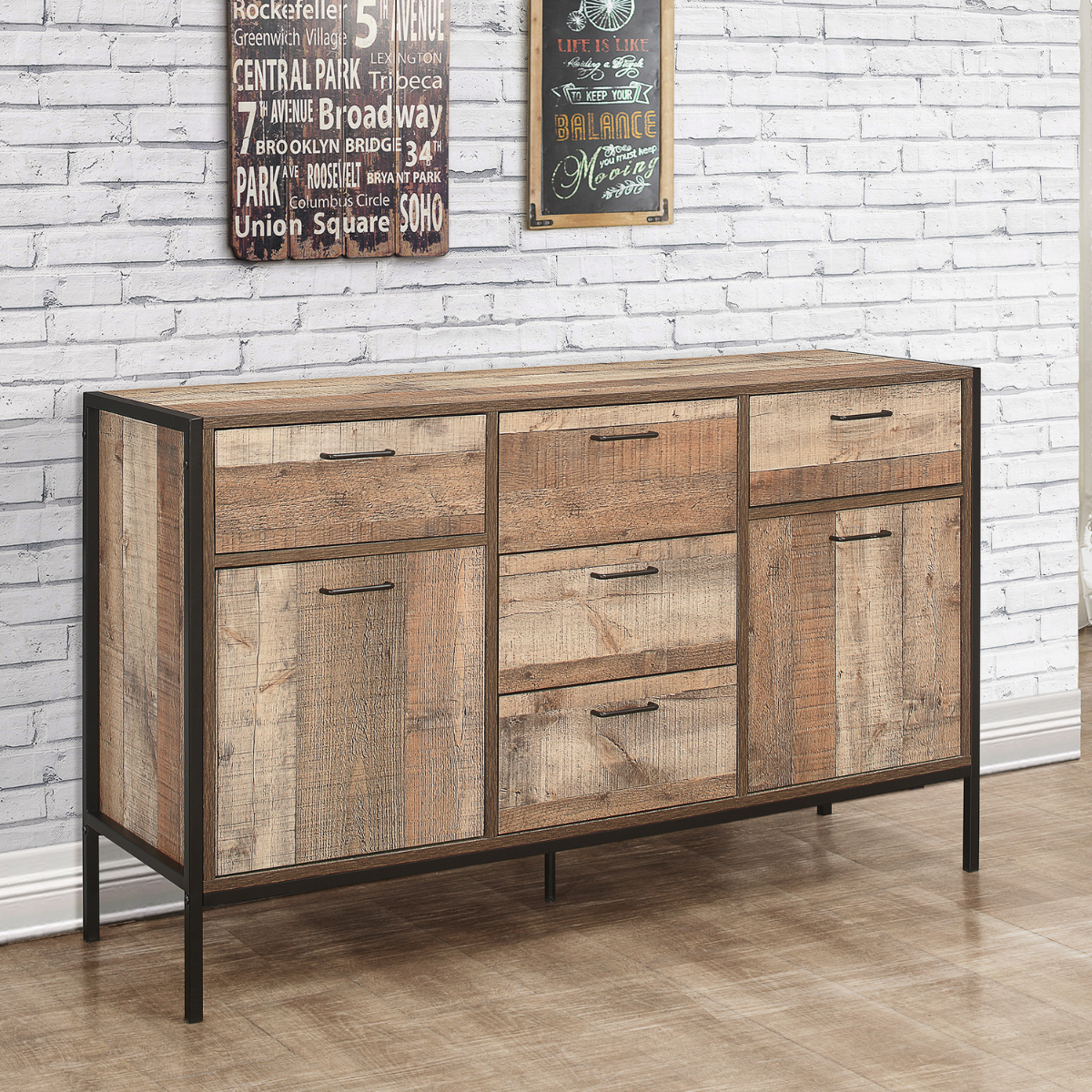 Urban Rustic Large Sideboard