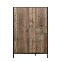 Urban Rustic 4 Door Wardrobe