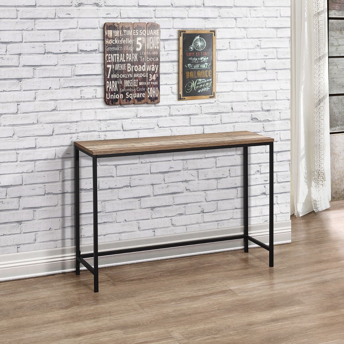 Urban Rustic Console Table