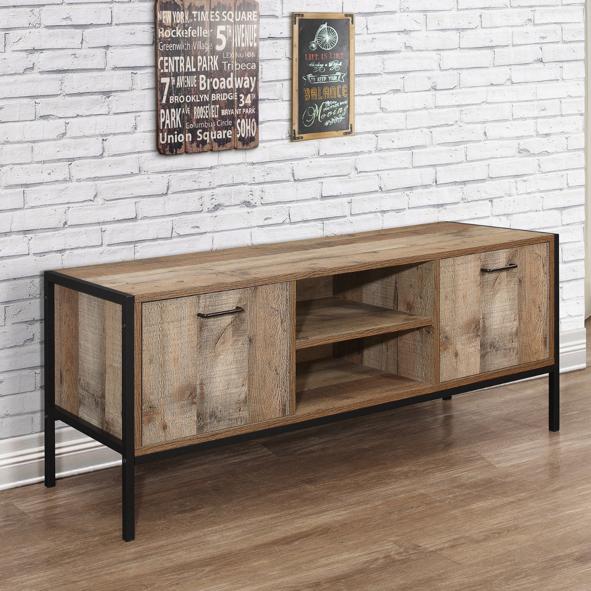 Urban Rustic TV Unit