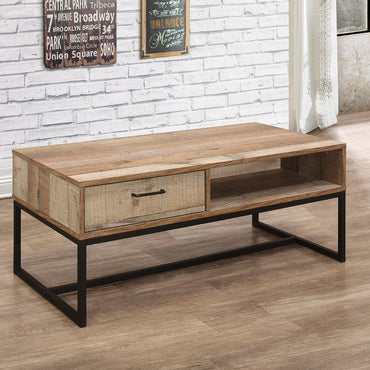 Urban Rustic 1 Drawer Coffee Table