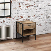 Urban Rustic 1 Drawer Bedside