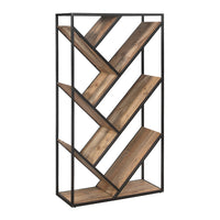 Urban Diagonal Rustic Bookcase