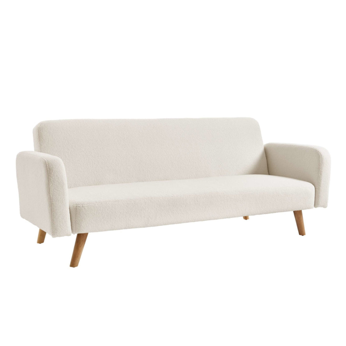 Micah Sofa Bed Boucle White