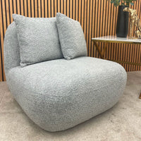 Miami Accent Boucle Swivel Chair