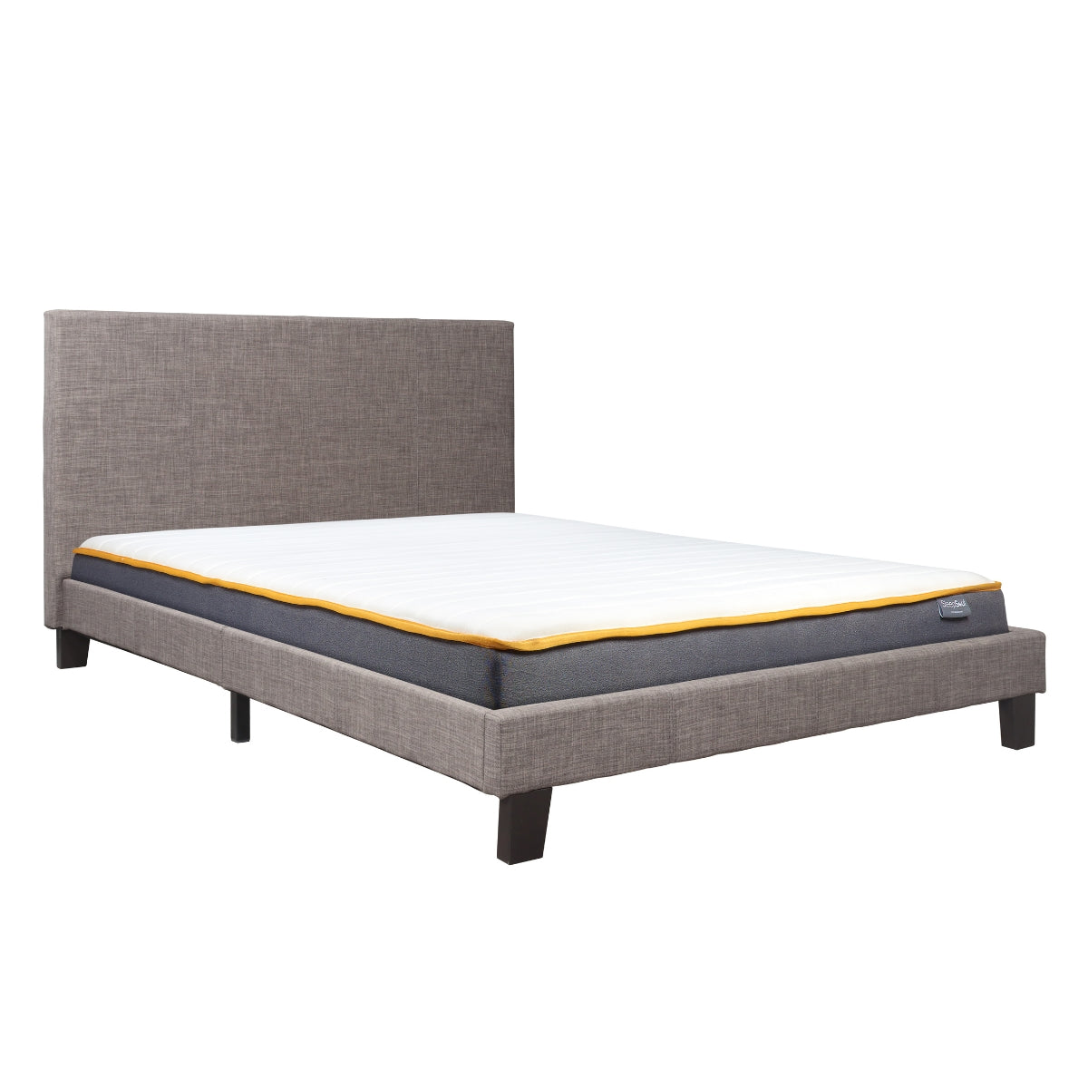 Berlin Grey 5ft King Size Bed