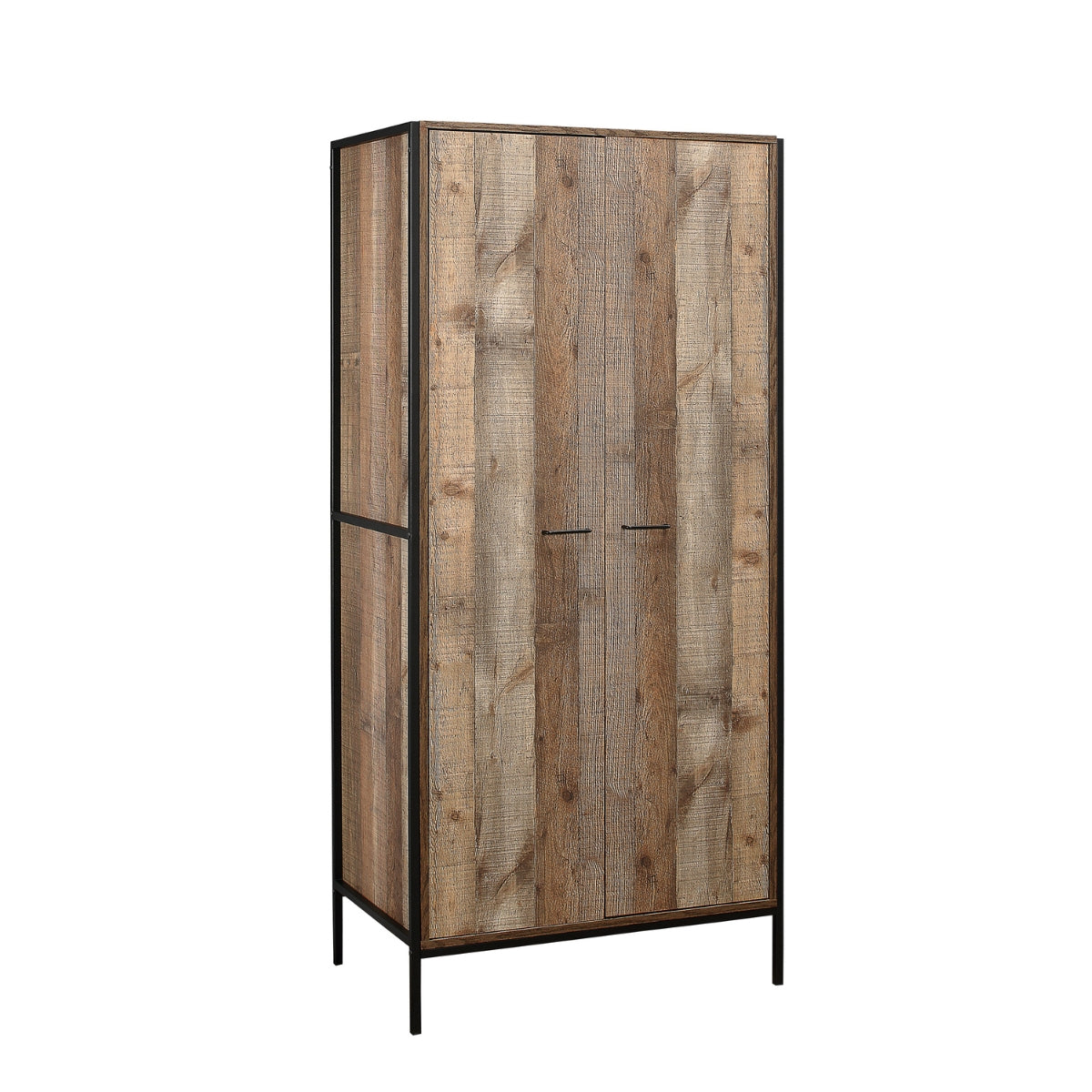 Urban Rustic 2 Door Wardrobe