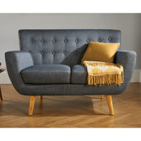 Loft 2 Seater Sofa Grey