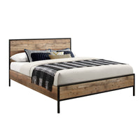 Urban Rustic Small Double Bed