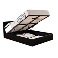 Berlin 4ft Small Double Ottoman Bed - Faux Leather