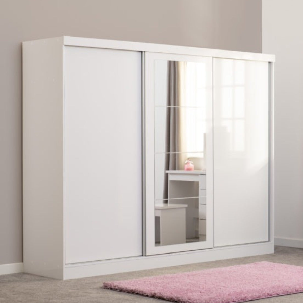 Nevada 3 Door Sliding Wardrobe