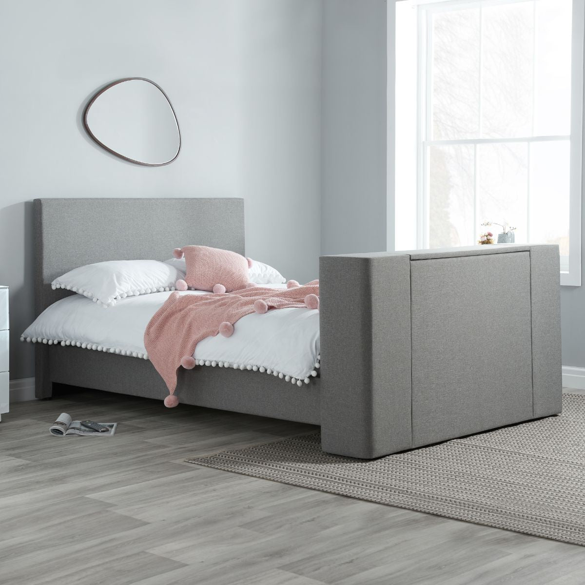 Plaza King Size Bed - Concealed TV Lift