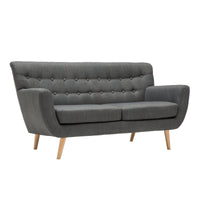 Loft 3 Seater Sofa Grey