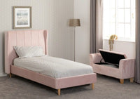 Amelia 3ft Single Bed Velvet