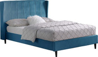 Amelia 4ft6 Double Bed - Velvet