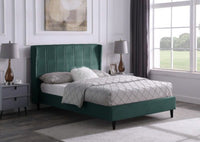 Amelia 5ft King Size Bed - Velvet