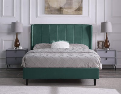 Amelia 5ft King Size Bed - Velvet