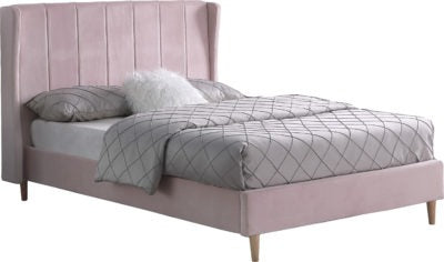 Amelia 5ft King Size Bed - Velvet