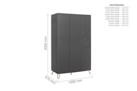Arlo 4 Door Wardrobe