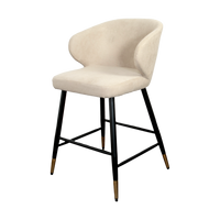 Manhattan Beige Kitchen Bar Stool (set of 2)