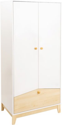 Cody Two Door One Drawer Children's Wardrobe