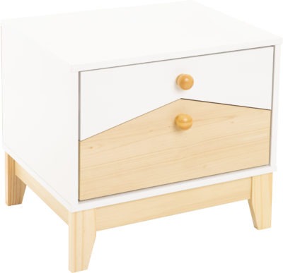 Cody Two Drawer Children's Bedside Table