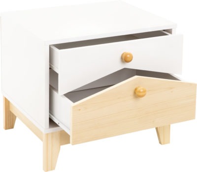 Cody Two Drawer Children's Bedside Table