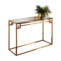 Cesar Gold Console Table