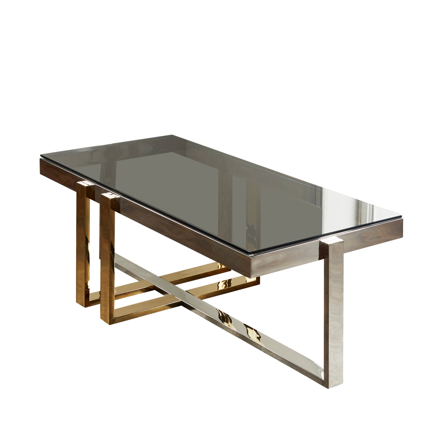 Nexus Gold and Silver Coffee Table