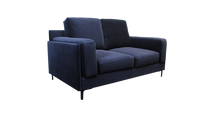 Aubyn Dark Blue Sofa