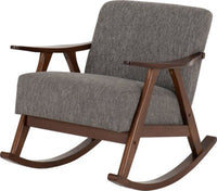 Kendra Rocking Chair - Grey