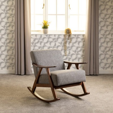 Kendra Rocking Chair - Grey