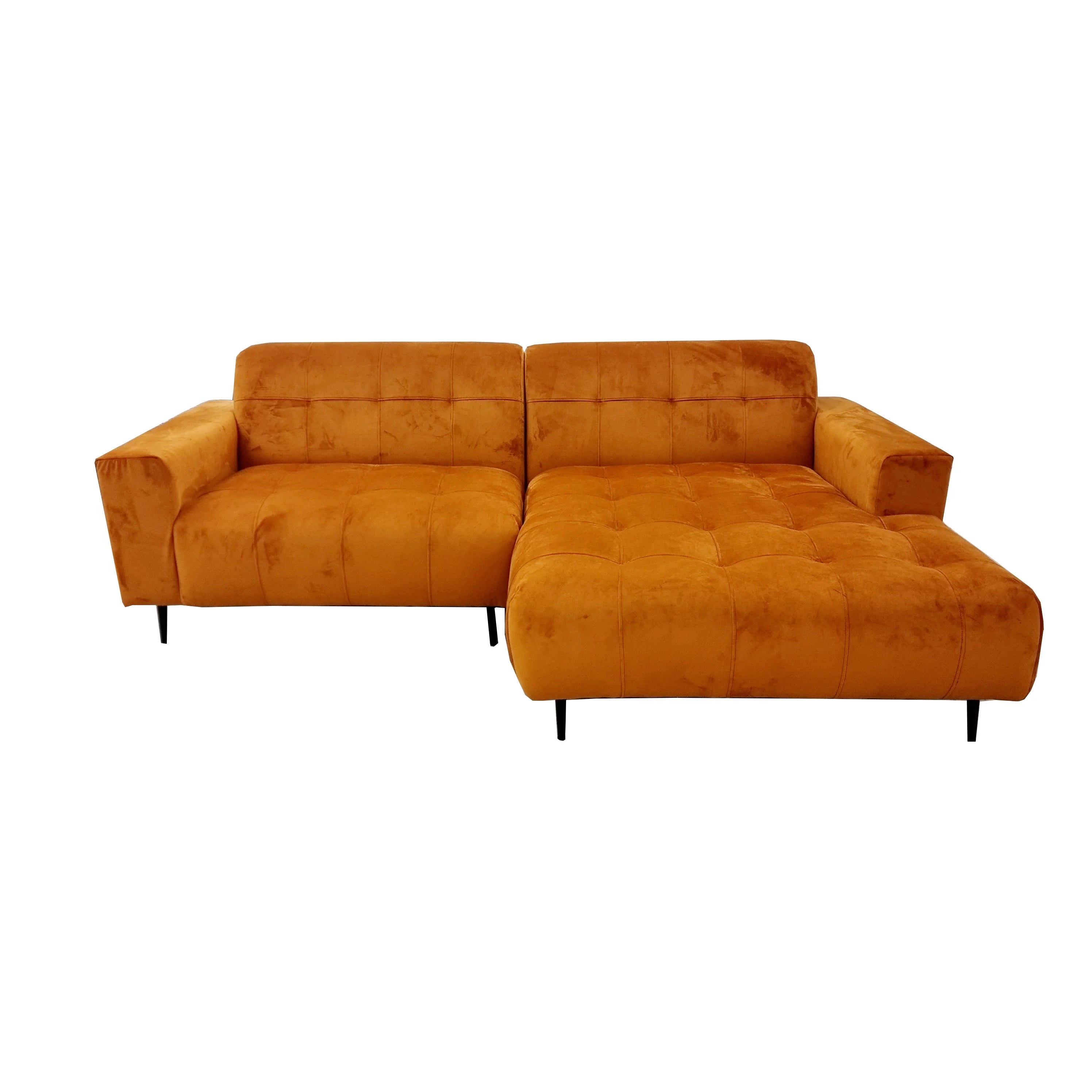 Oslo Open Plan Sofa - Burnt Orange