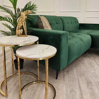 Oslo Open Plan Sofa - Emerald Green