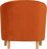 Velvet Tempo Tub Armchair