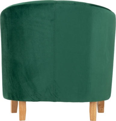 Velvet Tempo Tub Armchair