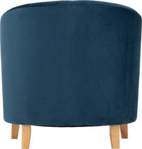 Velvet Tempo Tub Armchair