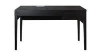 Elsa Office Desk - Black Oak