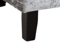 Hammond Tub Chair - Silver Crushed Velvet