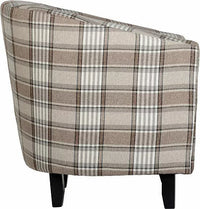 Hammond Checked Tub Chair