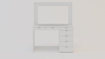 Ava 5 Drawer Dressing Table