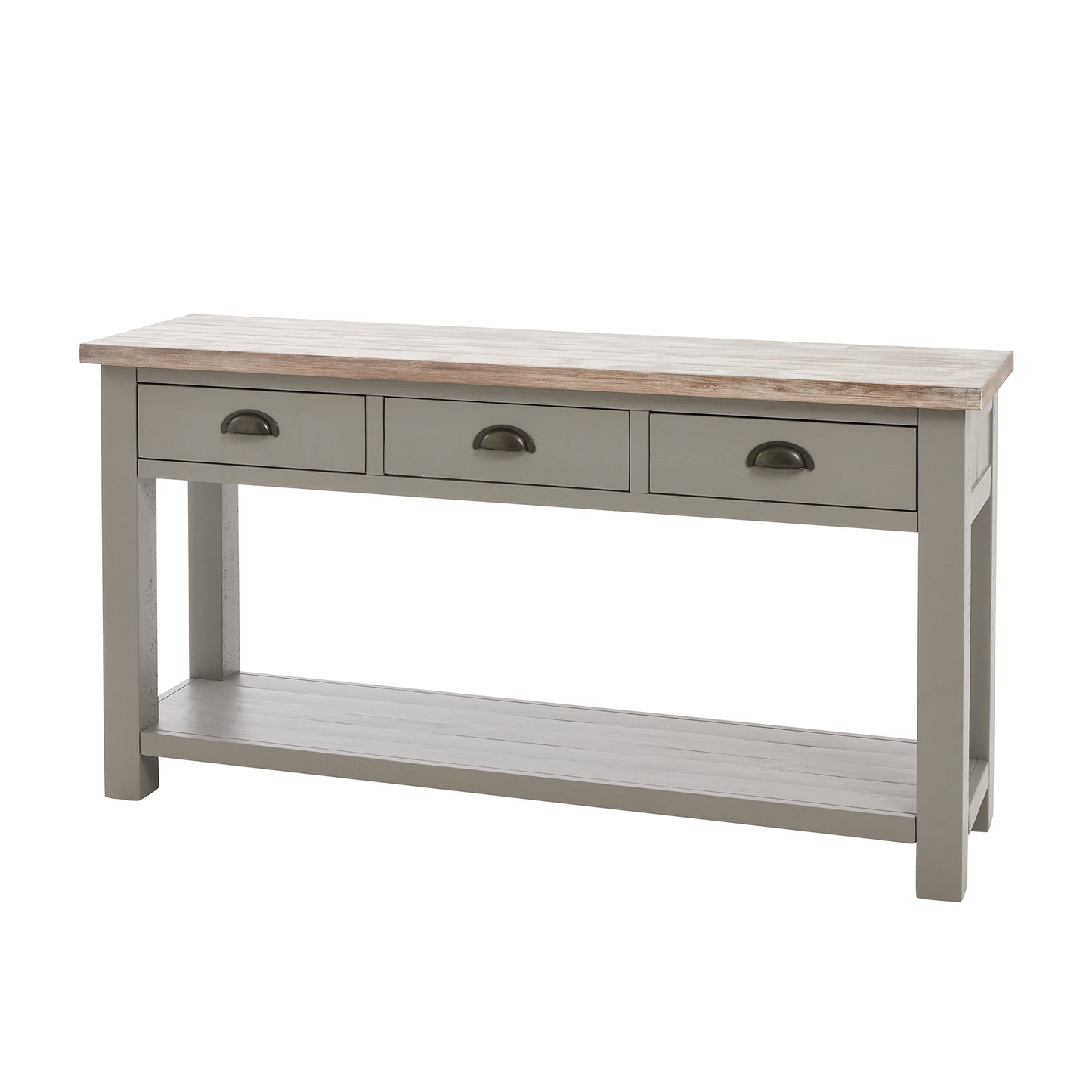 The Oxley Collection Three Drawer Console Table